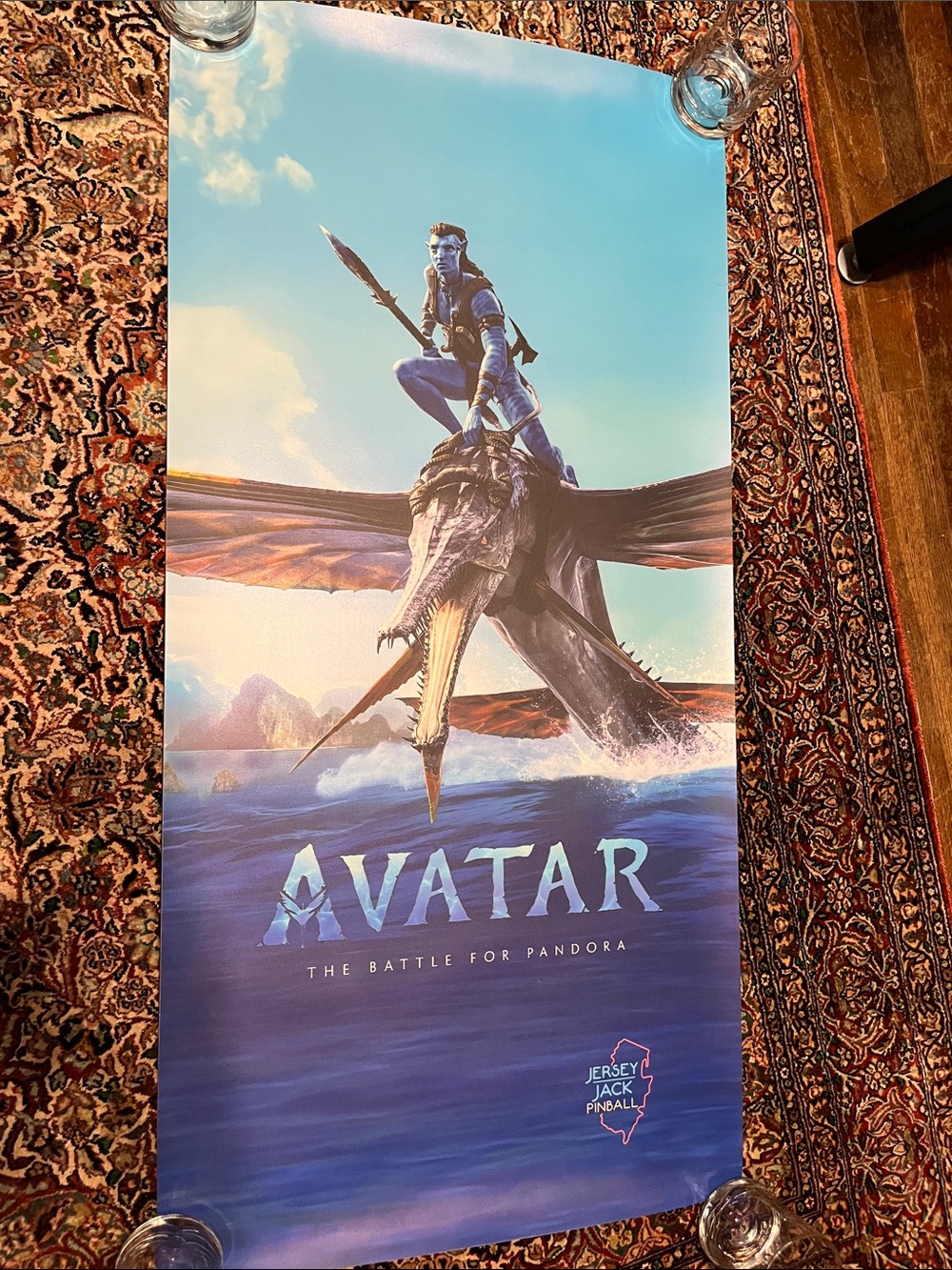Avatar: The Battle for Pandora VR Poster - Blue Artwork